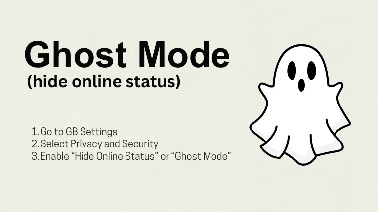 Ghost Mode (hide online status)